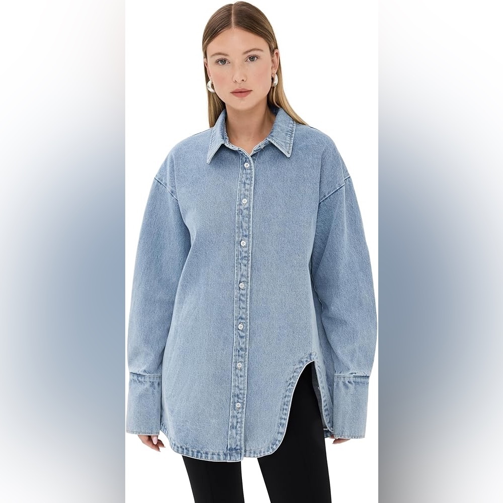 SALE TODAY ONLY! Urban Outfitters Lioness Off Duty Denim Shirt - Picture 5 of 16